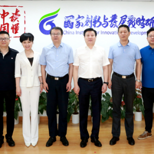 朱玉副会长带队赴国家创新与发展战略研究会学习交流